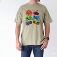 Retro Gamer Controller 80s 90s Video Game Arcade Nostalgia Men's Comfort Colors T-Shirt Khaki Retro Gamer Controller 80s 90s Video Game Arcade Nostalgia Men's Comfort Colors T-Shirt Khaki