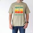 Retro Running Dad Runner Marathon Athlete Humor Outfit Men's Comfort Colors T-Shirt Khaki
