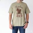Rodeo Dad Western Cowboy Birthday Boy Family Matching Party Men's Comfort Colors T-Shirt Khaki