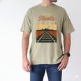 Rust Belt Midwest Nostalgia Steel Town Working Class Pride Men's Comfort Colors T-Shirt Khaki