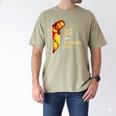I Saw That I'm Telling Dad Religious Christian Jesus Men's Comfort Colors T-Shirt Khaki