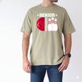 Senior 2025 Bowling Player Class Of 2025 Graduation Seniors Men's Comfort Colors T-Shirt Khaki