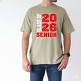 Senior 2026 Class Of 2026 Graduation Men's Comfort Colors T-Shirt Khaki
