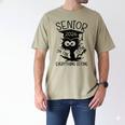 Senior 2026 High School College Graduation Year Class Of 26 Men's Comfort Colors T-Shirt Khaki