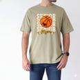Senior Basketball Mom 2026 Basketball Graduation Men's Comfort Colors T-Shirt Khaki