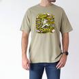 Softball Pitcher Best Traits Brave Retro Pop Comic Book Art Men's Comfort Colors T-Shirt Khaki