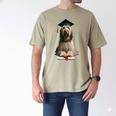 Spinone Italiano Dog Graduation Cap School Graduate Owner Men Women Kids Men's Comfort Colors T-Shirt Khaki