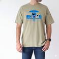 Star Wars Father's Day R2-D2 Dad's R 2 Cool Pun Men's Comfort Colors T-Shirt Khaki Star Wars Father's Day R2-D2 Dad's R 2 Cool Pun Men's Comfort Colors T-Shirt Khaki