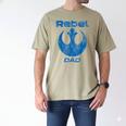 Star Wars Rebel Alliance Matching Family DAD T-Shirt Men's Comfort Colors T-Shirt Khaki