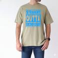 Straight Outta Second Grade Graduation Class Men's Comfort Colors T-Shirt Khaki