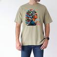 History Education Is Freedom Books Teacher Women Girls Men's Comfort Colors T-Shirt Khaki