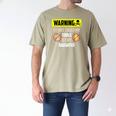 Warning Do Not Touch My Tools Or My Daughter Dad Men's Comfort Colors T-Shirt Khaki Warning Do Not Touch My Tools Or My Daughter Dad Men's Comfort Colors T-Shirt Khaki