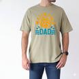Water Polo Dad Father's Day Sports Fan Player Coach Daddy Men's Comfort Colors T-Shirt Khaki