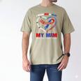I Wear Red & Blue In My Memory Of My Mom CHD Awareness Month Men's Comfort Colors T-Shirt Khaki I Wear Red & Blue In My Memory Of My Mom CHD Awareness Month Men's Comfort Colors T-Shirt Khaki
