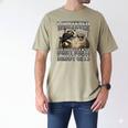 Whatever Daddy Wants Daddy Gets Raccoon Alpha Meme Men's Comfort Colors T-Shirt Khaki