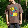 1980 Retro Raised In The 80s Old School Nostalgia Vibes Men's Comfort Colors T-Shirt Espresso