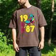 1987 Retro Raised In The 80s Old School Nostalgia Vibes Men's Comfort Colors T-Shirt Espresso