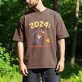 2024 Year Of The Introvert New Year Adventures Men's Comfort Colors T-Shirt Espresso