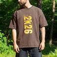 2K26 Class Of 2026 Graduation College Senior Back To School Premium Tri-Blend Men's Comfort Colors T-Shirt Espresso