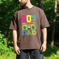 80s Dad 1980s Fashion Eighties Theme Outfit Fathers Day 80's Men's Comfort Colors T-Shirt Espresso