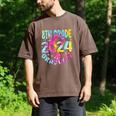 8th Grade Graduate 2024 Graduation Last Day Of School Tie Men's Comfort Colors T-Shirt Espresso