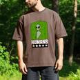 Alien Avoids Humans Sarcastic Introvert Humor Men's Comfort Colors T-Shirt Espresso