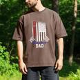 American Flag Go Kart Racing Race Dad Flag Men's Comfort Colors T-Shirt Espresso
