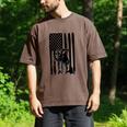 American Flag USA Patriot Boxer Dog Dad Men's Comfort Colors T-Shirt Espresso