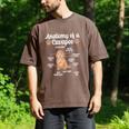 Anatomy Of A Cavapoo Dog Cavapoo Owner Cavapoo Dad Men's Comfort Colors T-Shirt Espresso