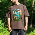Aqua In The Skies Frutiger Aero Men's Comfort Colors T-Shirt Espresso Aqua In The Skies Frutiger Aero Men's Comfort Colors T-Shirt Espresso