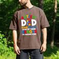 Autism Dad Puzzle Ribbon Proud Son Hero Autism Awareness Men's Comfort Colors T-Shirt Espresso