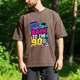 Back To The 90s Nostalgia Cassette Game Console Boombox Men's Comfort Colors T-Shirt Espresso