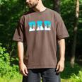 Baseball Dad Ice Cream Drip Happy Fathers Day Men's Comfort Colors T-Shirt Espresso
