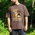I Like Beer My Dog And Maybe 2 People Introvert Pun Men's Comfort Colors T-Shirt Espresso