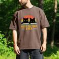 Best Cat Dad Ever Retro Style Cats Lover Men's Comfort Colors T-Shirt Espresso