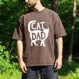 Best Cat Dad Fathers Day Men Kitty Daddy Papa Christmas Meow Men's Comfort Colors T-Shirt Espresso