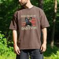 Best Frenchie Dad Ever Bulldog American Flag Men's Comfort Colors T-Shirt Espresso