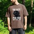 Best Pug Dad Ever Fathers Day Cute Daddy Dad Pug Men's Comfort Colors T-Shirt Espresso