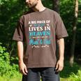 A Big Piece Of My Heart Lives In Heaven My Mom And Dad Men's Comfort Colors T-Shirt Espresso
