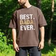 Birthday Fathers Day Christmas For Dada Dada From Granddaughter Grandson Best Dada Men's Comfort Colors T-Shirt Espresso