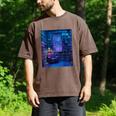 Book Library Bookshelf Armchair Window Pattern Print Men's Comfort Colors T-Shirt Espresso Book Library Bookshelf Armchair Window Pattern Print Men's Comfort Colors T-Shirt Espresso