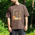 Book Lover Moonlight Reading Scene Night Men's Comfort Colors T-Shirt Espresso