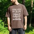 Book Lover Reading Quote For Reading Teacher Men's Comfort Colors T-Shirt Espresso