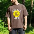 Bucket Dad Softball Dad Baseball Father's Coach Men's Comfort Colors T-Shirt Espresso