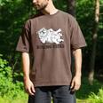 Bulldog Rolling Fatties Dog Mom Dad Owner Men's Comfort Colors T-Shirt Espresso