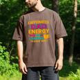 Caffeinated Dad Energy Loading Please Wait Coffee Humor Men's Comfort Colors T-Shirt Espresso