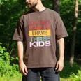 You Can't Scare Me I Have Three Kids Sons Mom Dad Joke Men's Comfort Colors T-Shirt Espresso