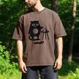 Cat What Humor Introvert Anti-Social Men's Comfort Colors T-Shirt Espresso