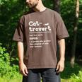 Cat-Trovert Definition Cat Introvert Pet Lover Men's Comfort Colors T-Shirt Espresso Cat-Trovert Definition Cat Introvert Pet Lover Men's Comfort Colors T-Shirt Espresso
