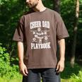 Cheer Dad Playbook Men's Comfort Colors T-Shirt Espresso